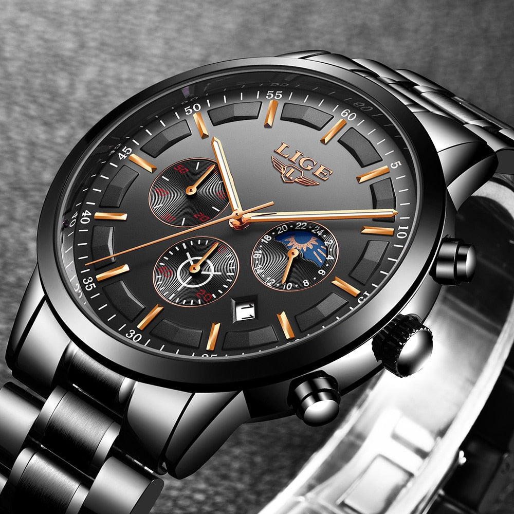 Edelstahl Armbanduhr "Masculino Uomo no.323" - PITANI
