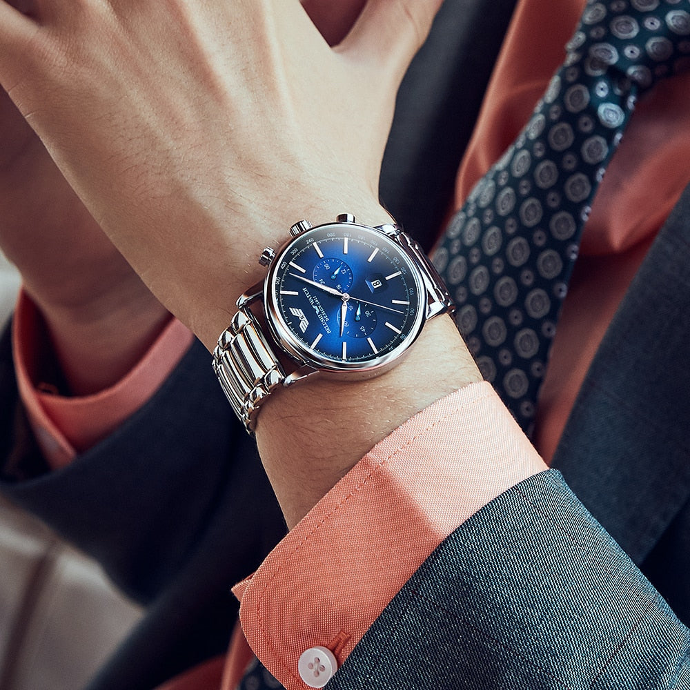 Edelstahl Armbanduhr "Orologio stasera no.282" - PITANI
