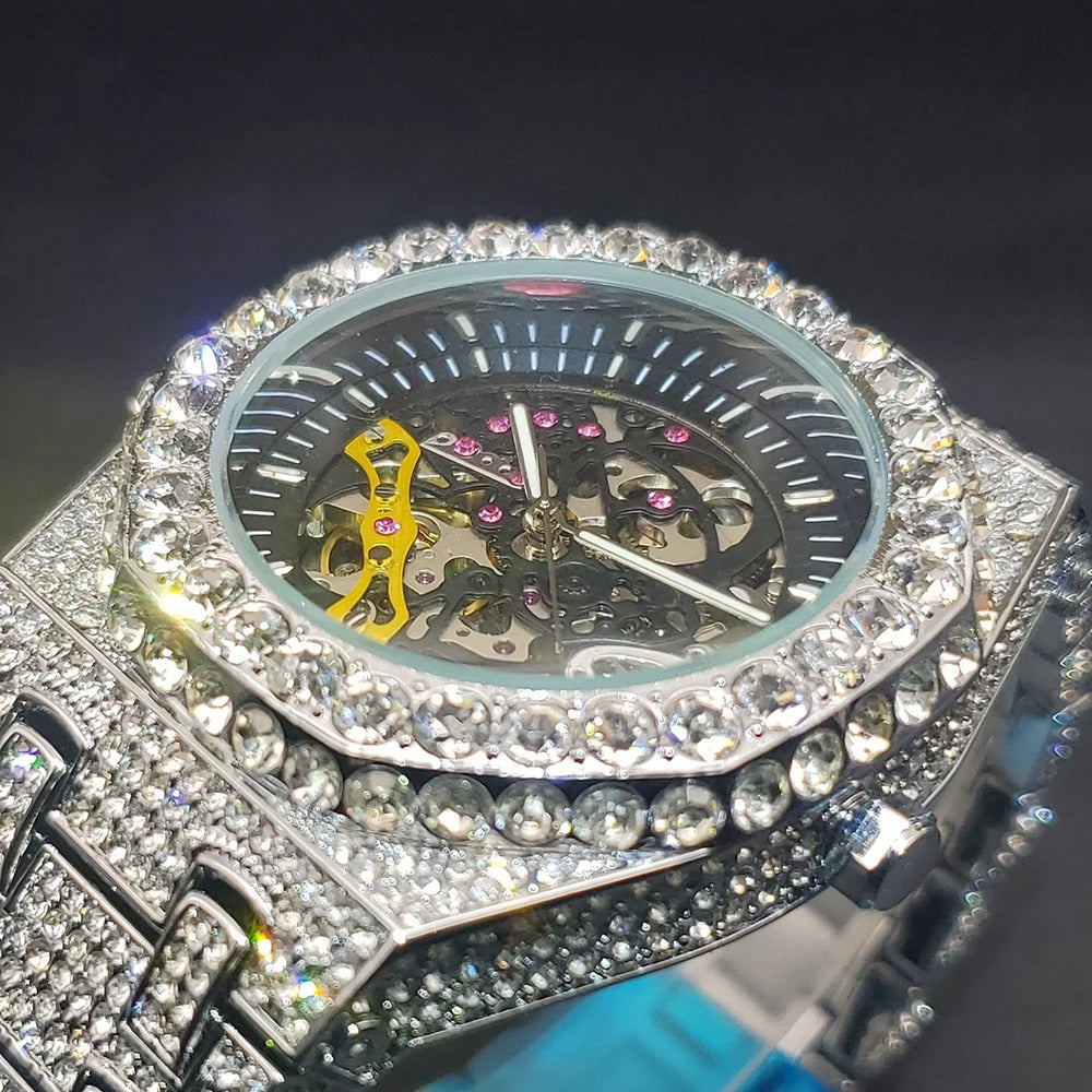 Automatik Armbanduhr "Diamante Ghiacciato no.135" - PITANI