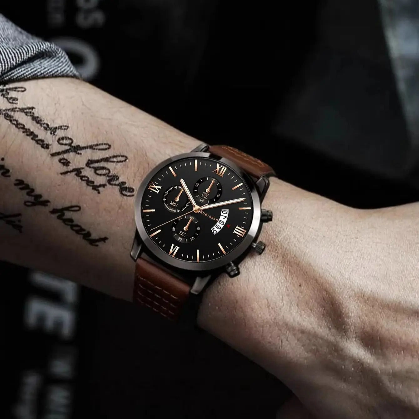 3-teiliges Uhren-Schmuckset „3 Pezzi Casual Da Uomo No.6809“ - PITANI