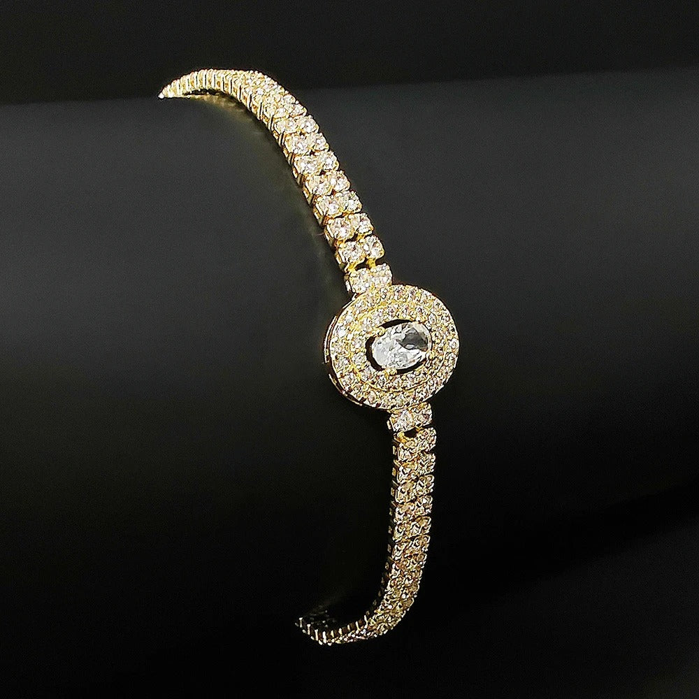 Edelstahl Glitzer Armband "Braccialetto Principessa no.5218" - PITANI