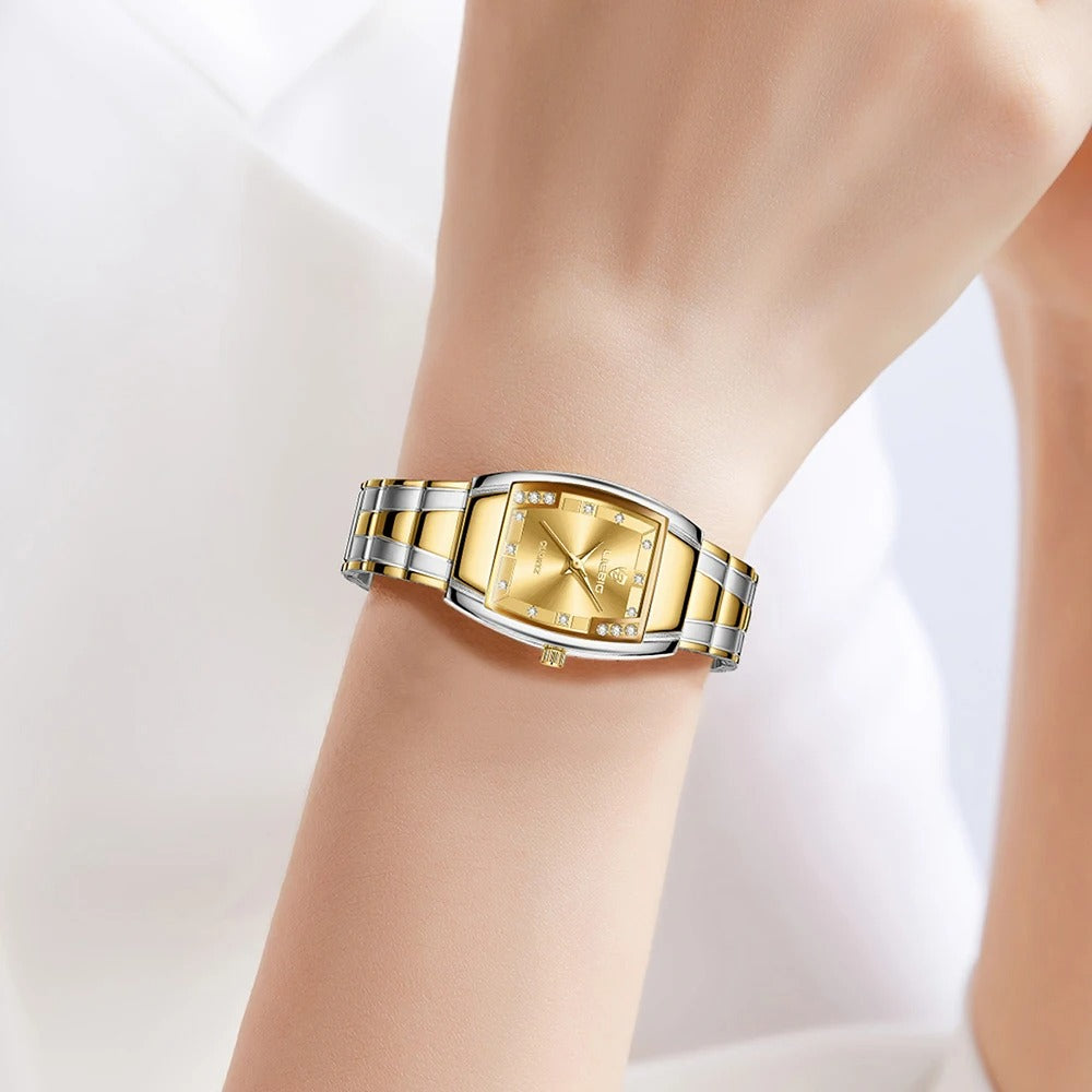 Edelstahl Armbanduhr "Movimento Al Quarzo Di Lusso no.3128" - PITANI