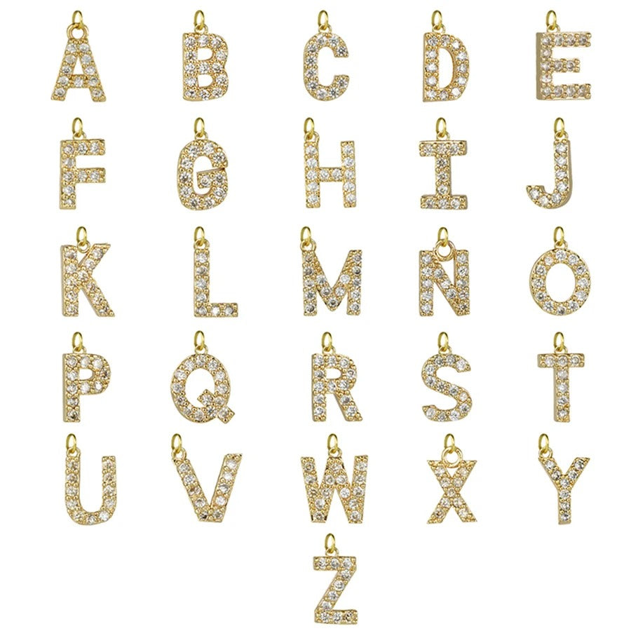 Perlen Buchstaben Armband "Bracciale Iniziale no.287" - PITANI