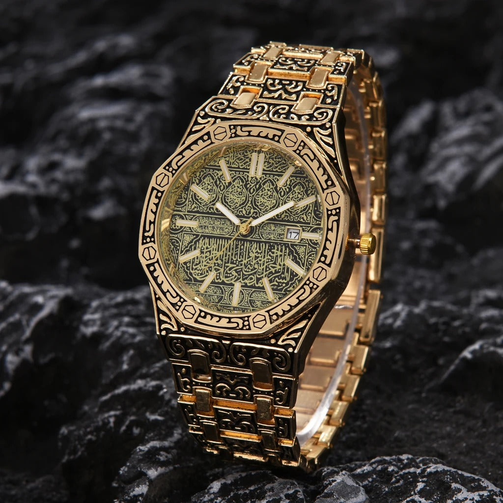 Edelstahl Armbanduhr "Guarda Il Calendario Di Lusso no.421" - PITANI