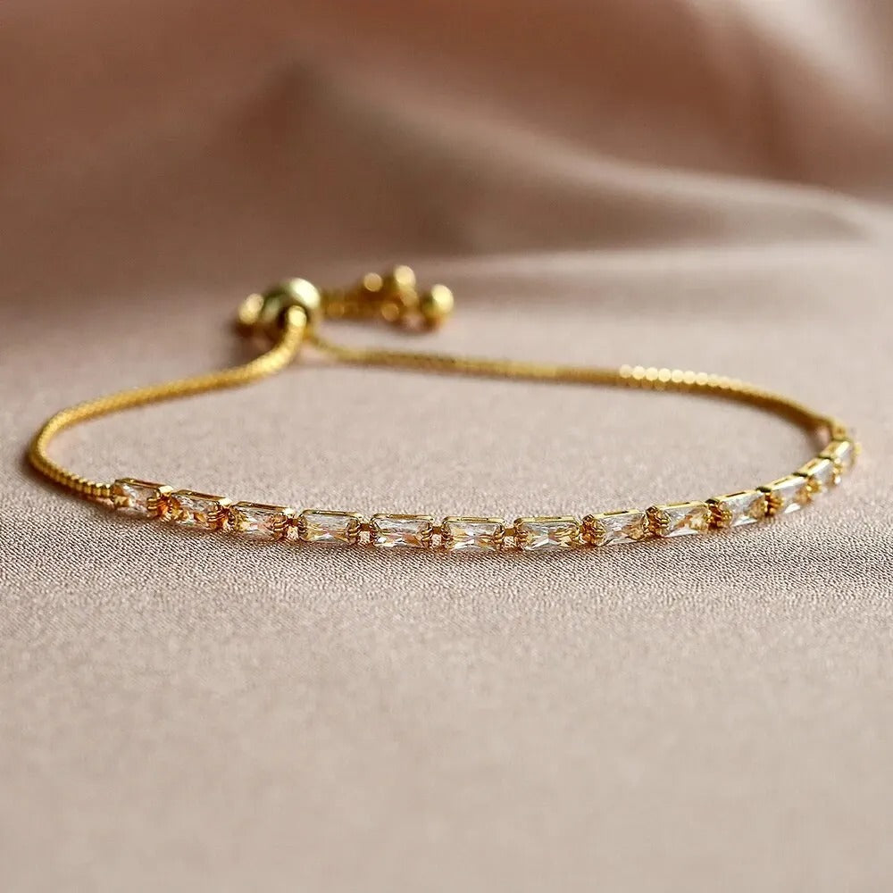 Edelstahl Glitzer Armband "Metallo di cristallo no.511" - PITANI