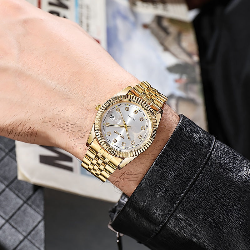 Edelstahl Armbanduhr "Orologio a righe no.411" - PITANI