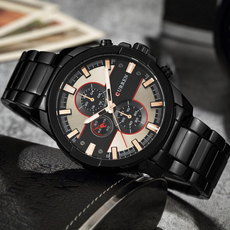 Edelstahl Armbanduhr "Uomo Casuale no.404" - PITANI