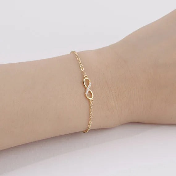 Edelstahl Unendlichkeit Armband "Infinito per sempre no.283" - PITANI