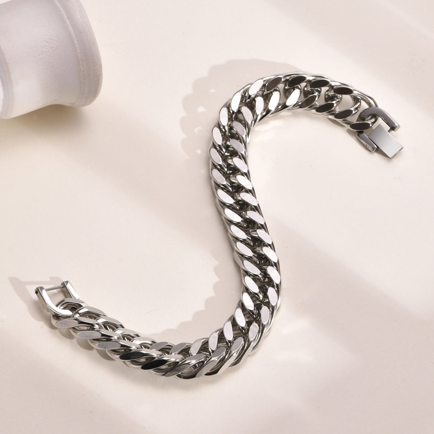 Edelstahl Armband "Catena a forma di no.238" - PITANI