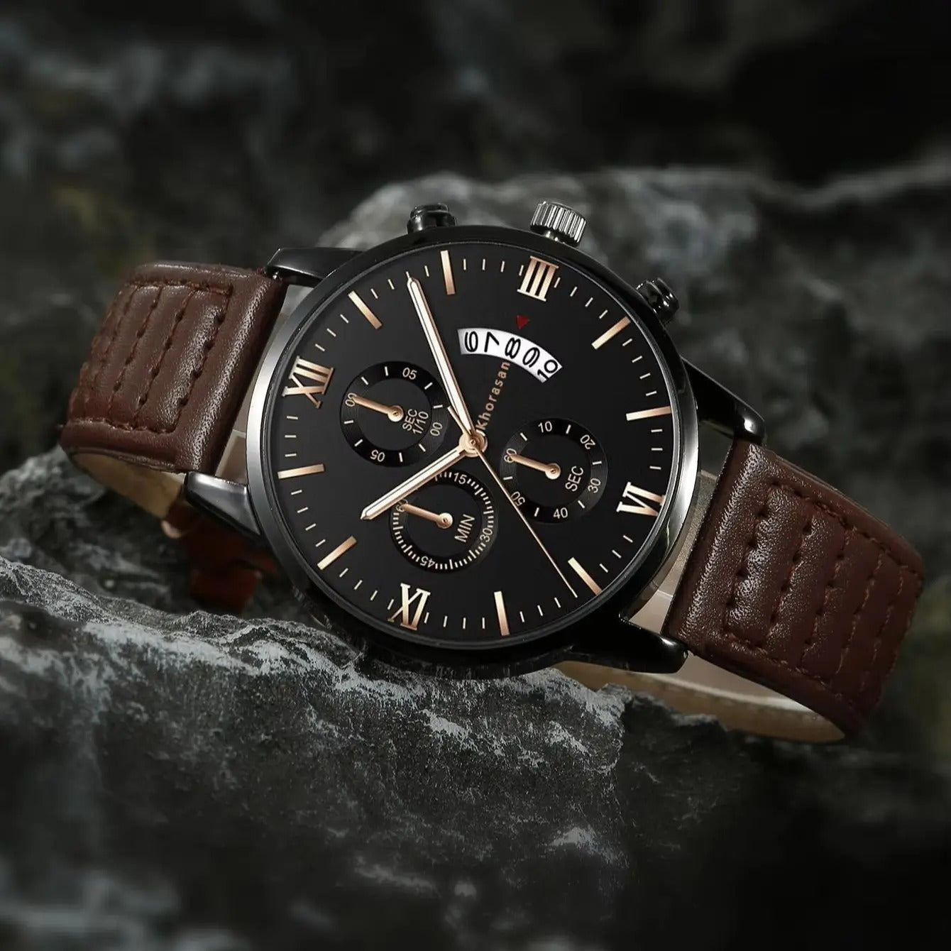 3-teiliges Uhren-Schmuckset „3 Pezzi Casual Da Uomo No.6809“ - PITANI