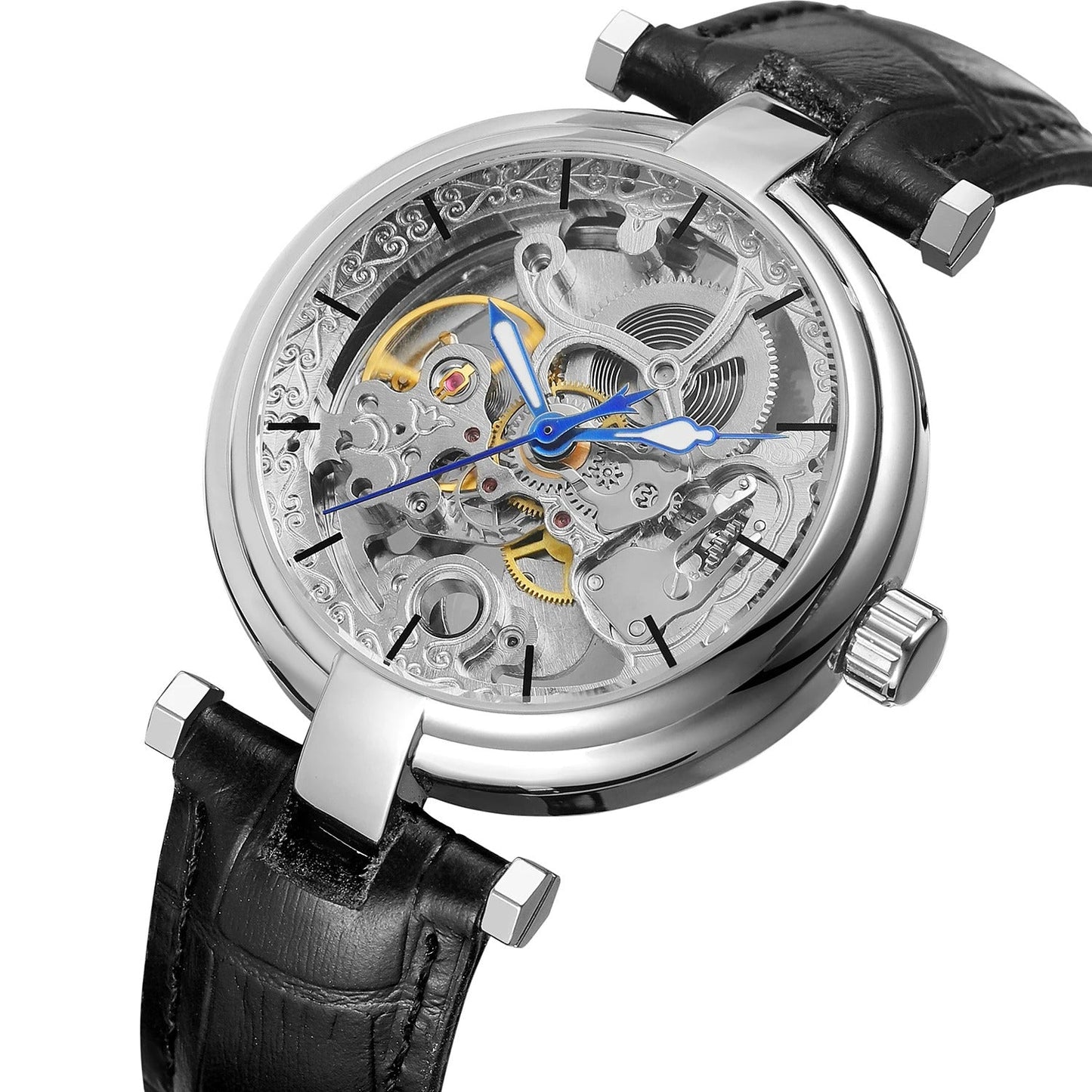 Leder Automatik Armbanduhr "Guarda Il Design Unico no.460" - PITANI