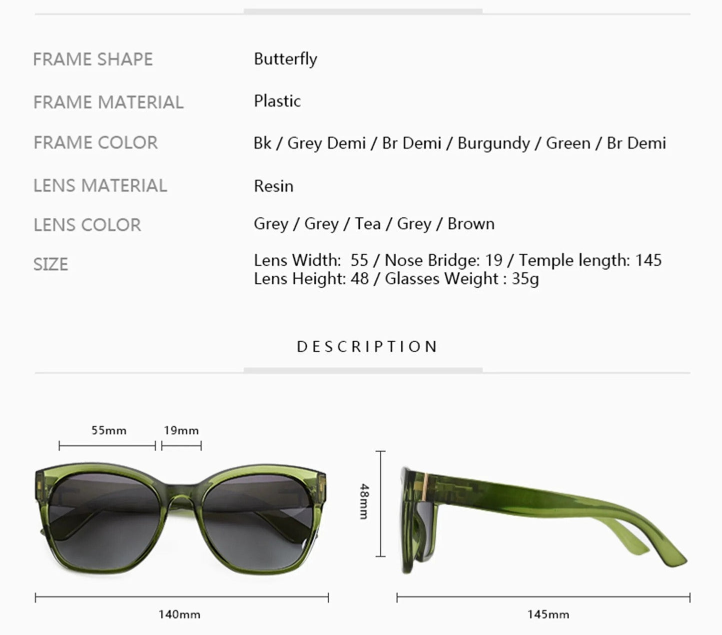 Sonnenbrille "Grosso" - PITANI
