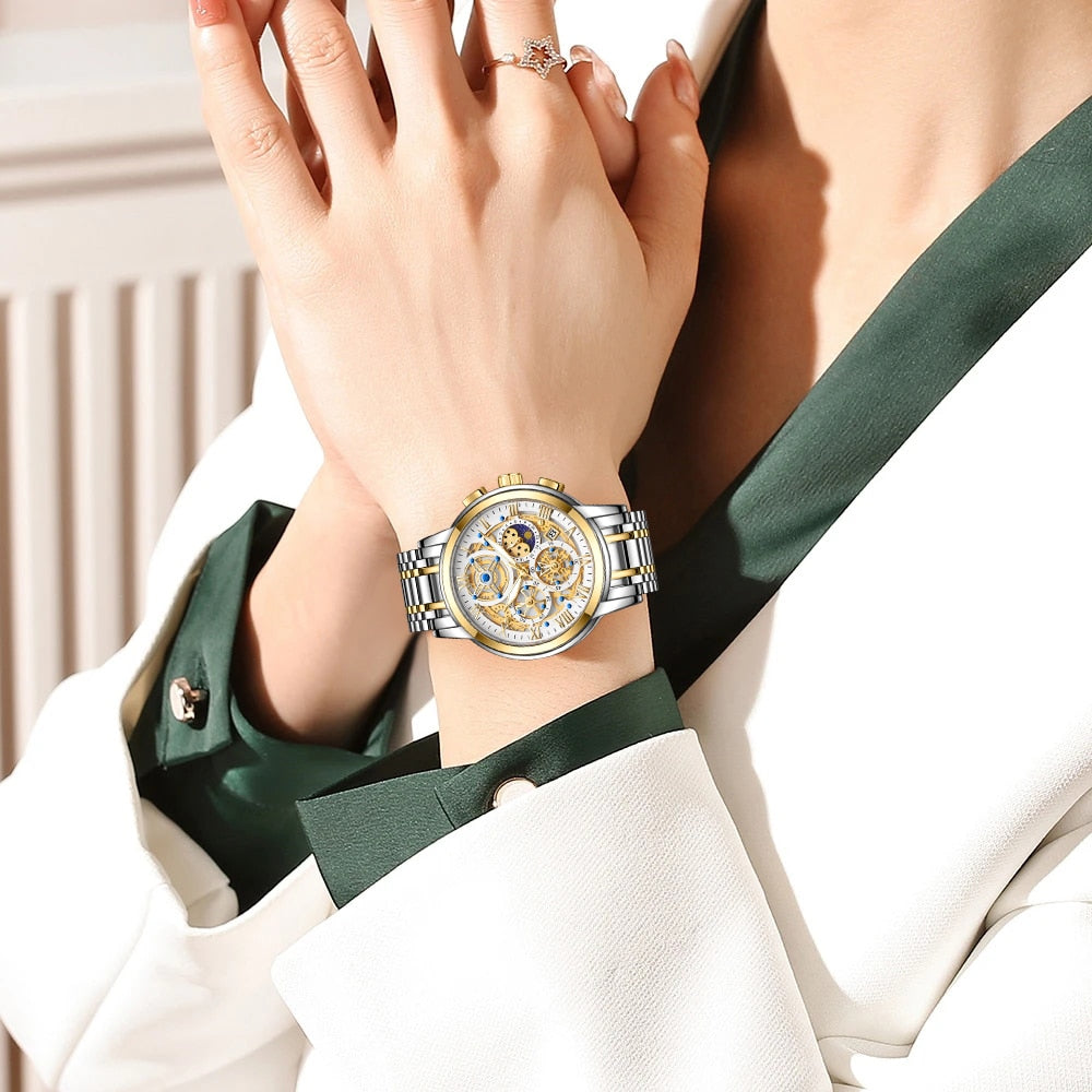 Edelstahl Armbanduhr "Donne Creative no.289" - PITANI