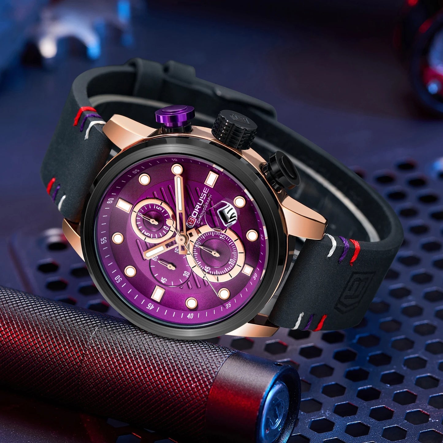 Edelstahl Armbanduhr "Lusso Orologio no.346" - PITANI