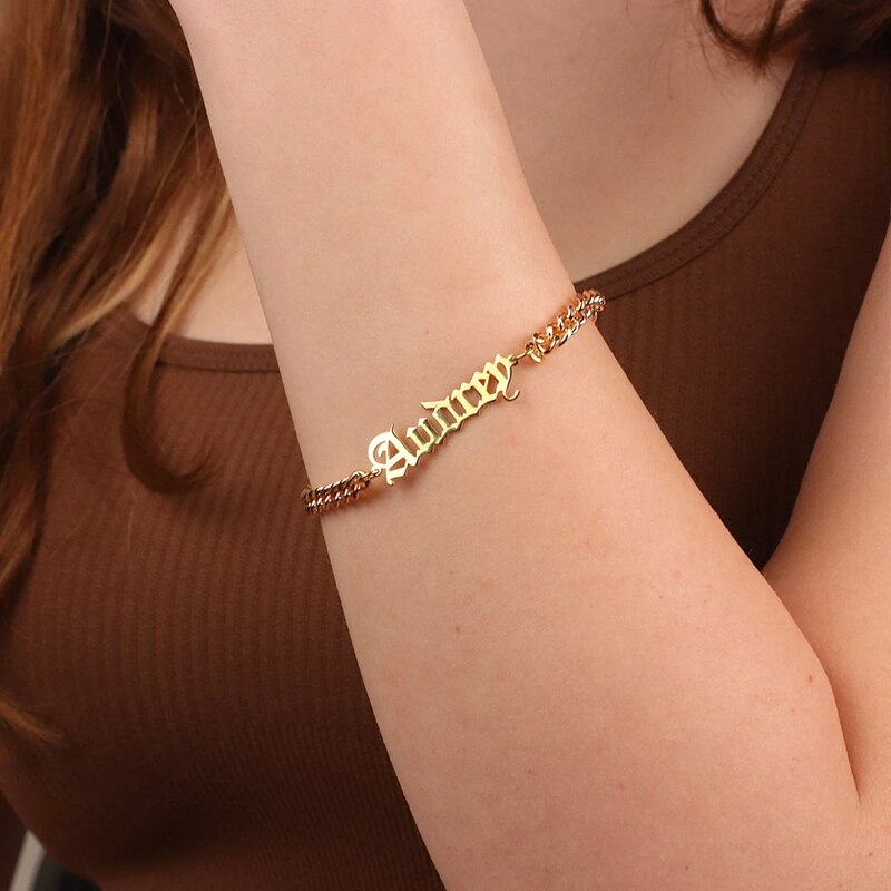 Personalisiertes Edelstahl Armband "Fatto a mano no.191" - PITANI