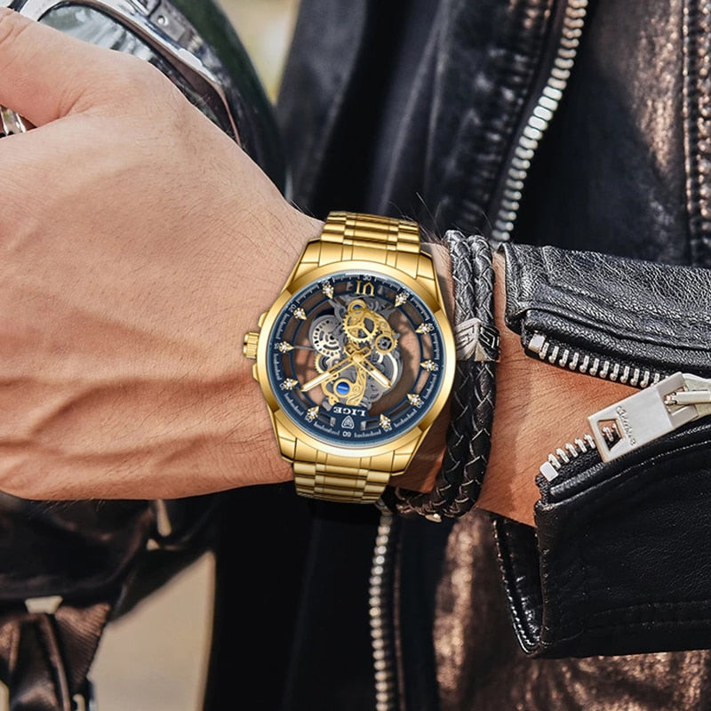 Edelstahl Armbanduhr "Sport Luminoso no.389" - PITANI