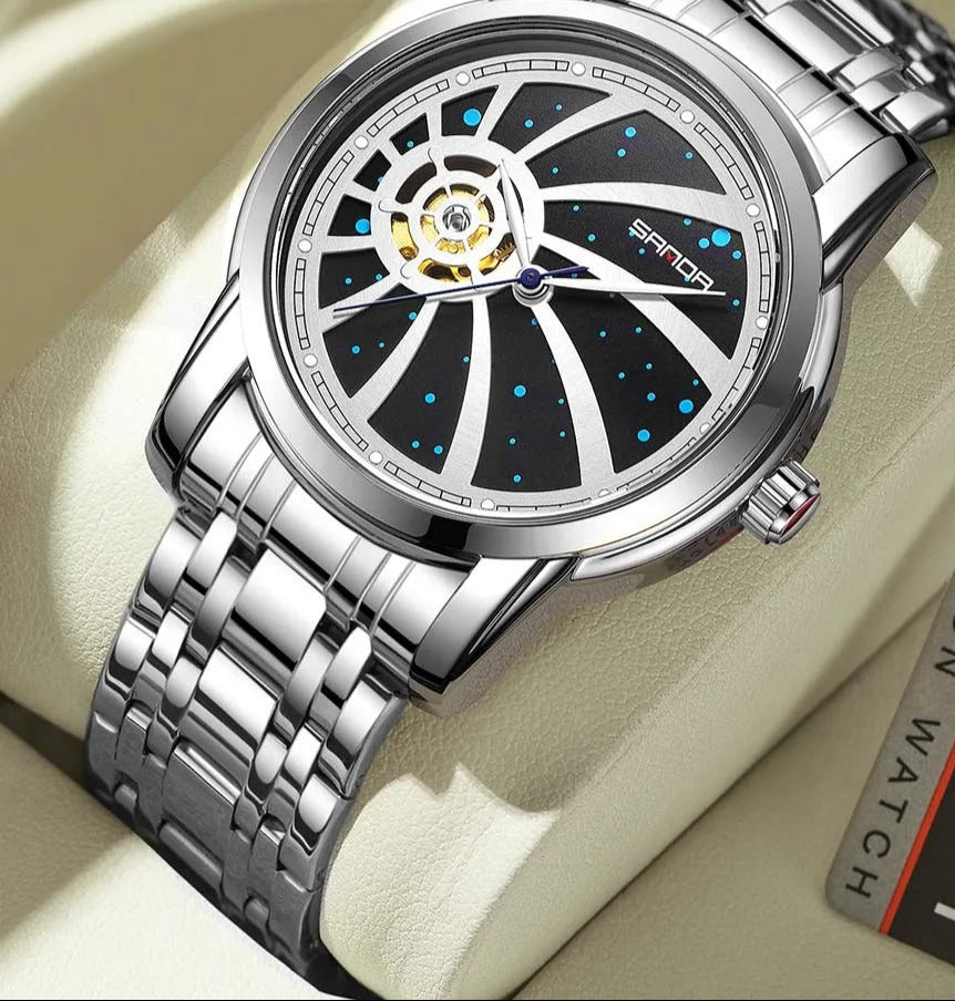 Edelstahl Automatik Armbanduhr "Orologio Meccanico Automatico no.464" - PITANI