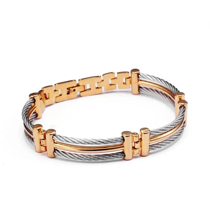 Edelstahl Armband "Giunzione Di Maglie Di Catena no.538" - PITANI
