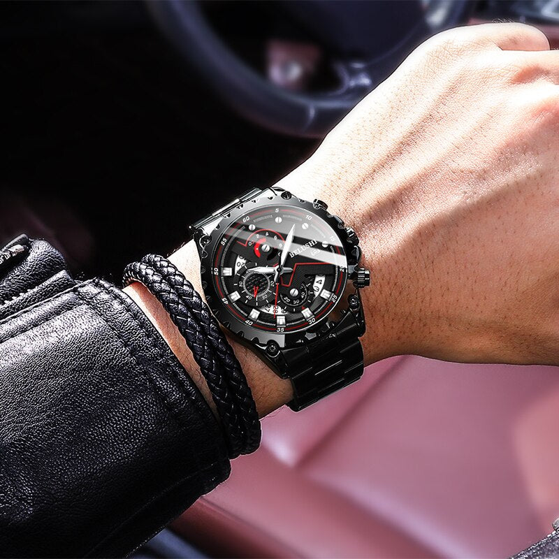 Edelstahl Armbanduhr "Orologio Sportivo no.360" - PITANI