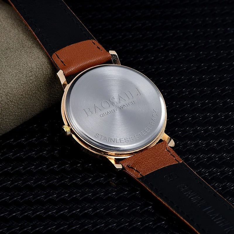 Leder Armbanduhr "Mondo no.833" - PITANI
