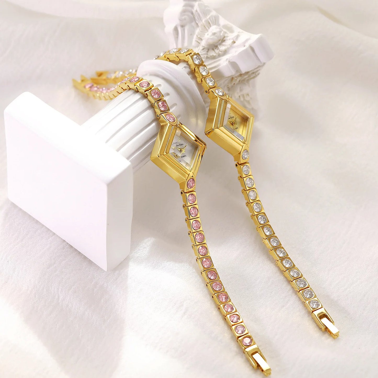 Edelstahl Armbanduhr "Orologi Regalo Strass no.3120" - PITANI