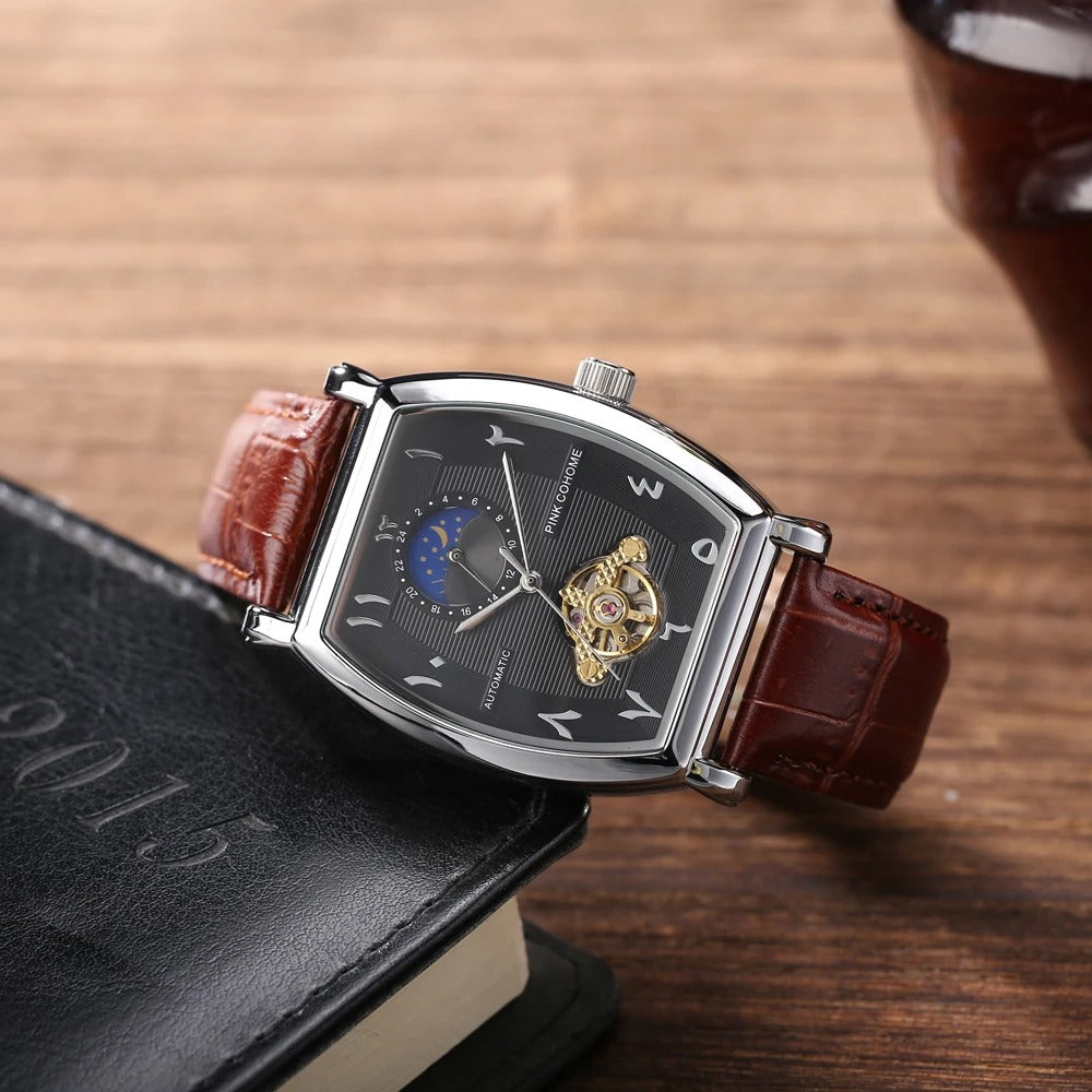 Automatik Leder Armbanduhr "Movimento Meccanico no.141" - PITANI
