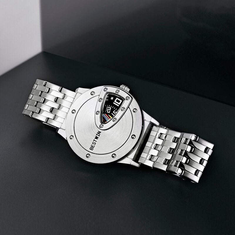 Edelstahl Armbanduhr "Tecnologia no.394" - PITANI