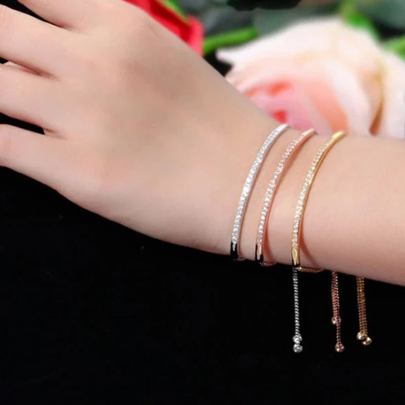 Edelstahl Glitzer Armband "Regolabile no.513" - PITANI