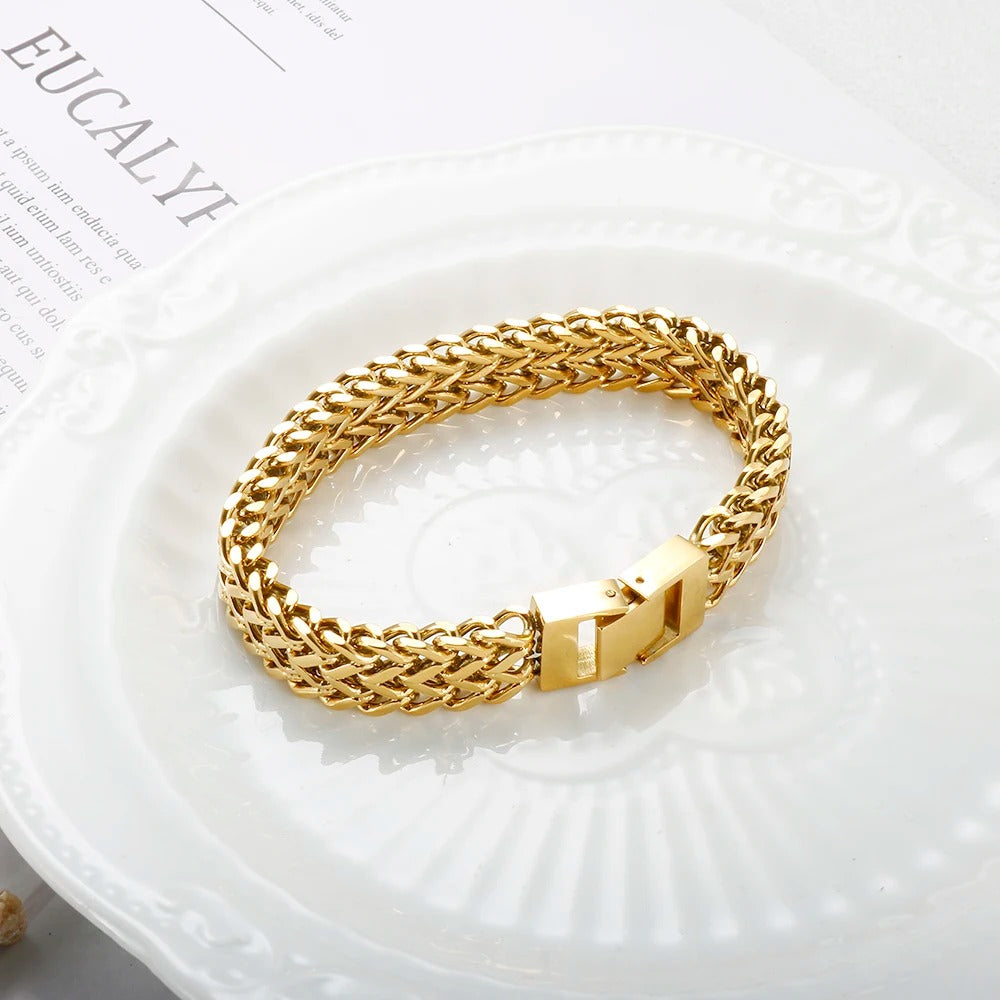 Edelstahl Armband "Oro Pesante e Massiccio no.534" - PITANI