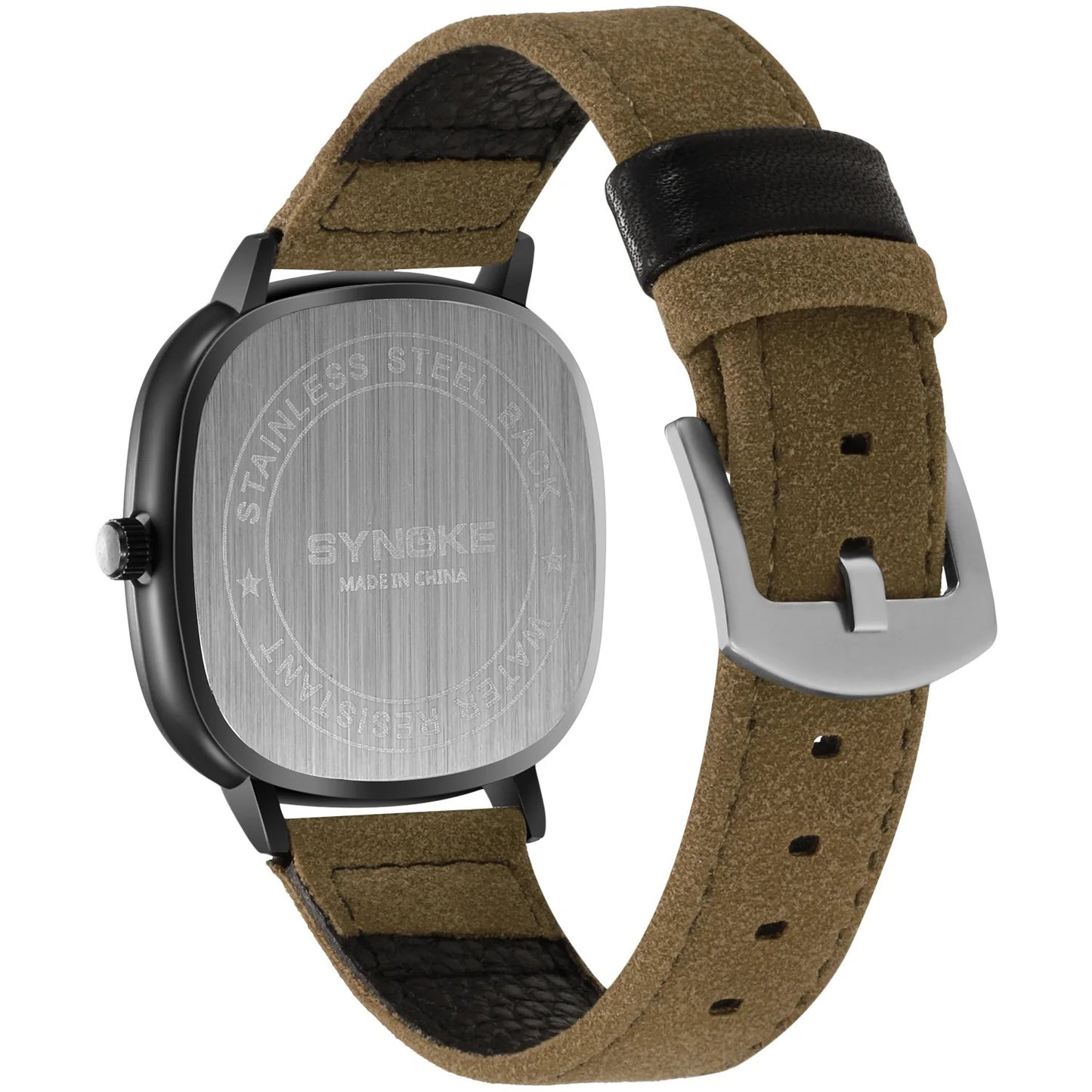 Stoff/Leder Armbanduhr "Cinturino in pelle no. 513" - PITANI
