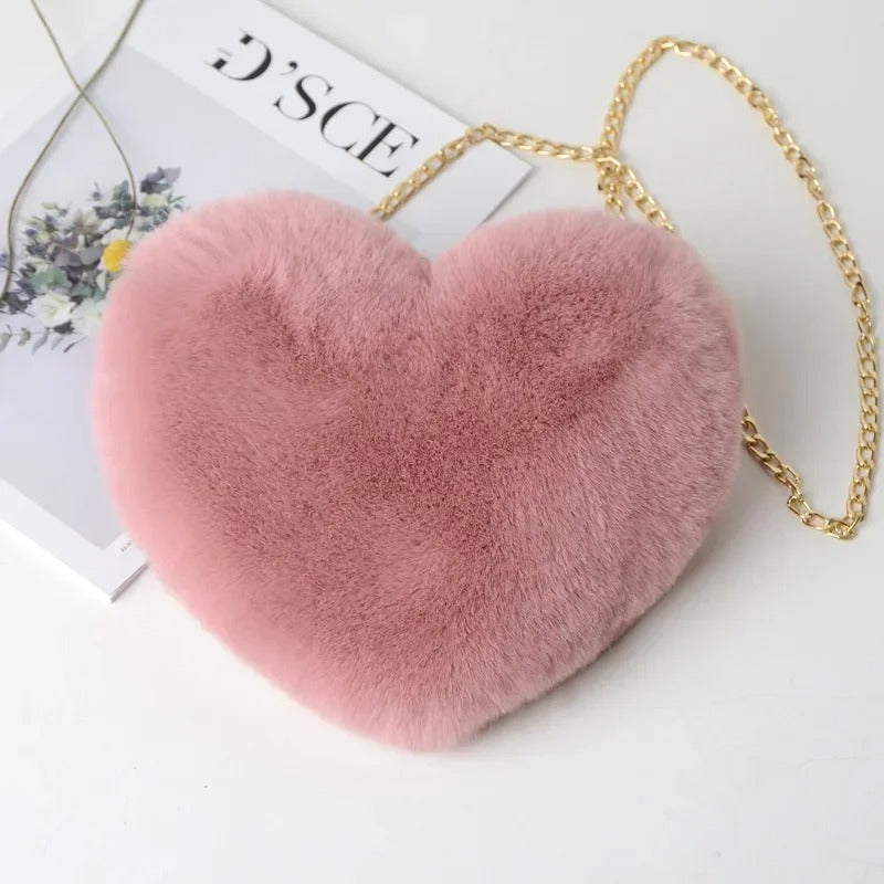 Premium "A forma di cuore no.208" Handtasche/Clutch Größe "S " - PITANI