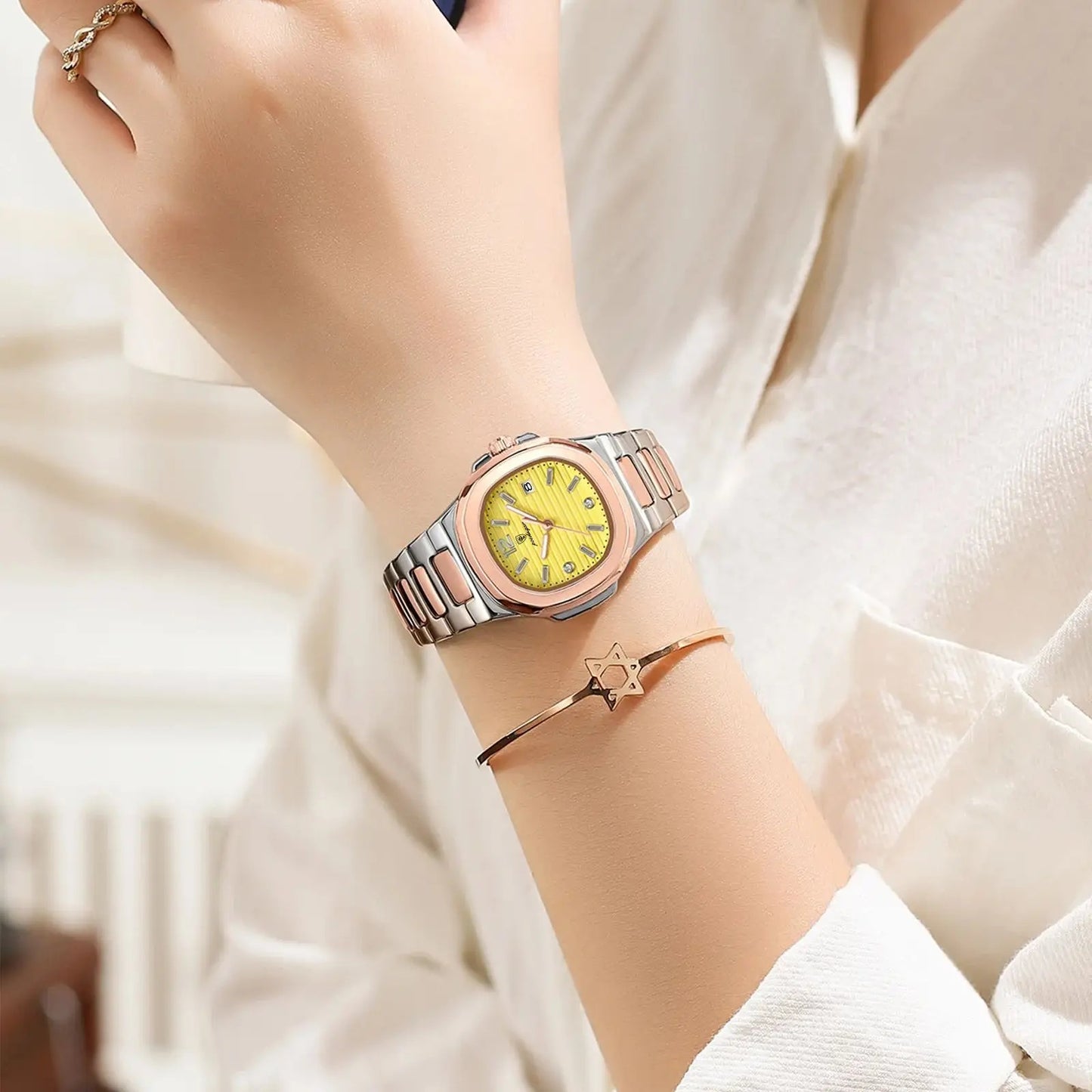 Edelstahl Armbanduhr "Orologio Da Donna Per Donna no.3086" - PITANI