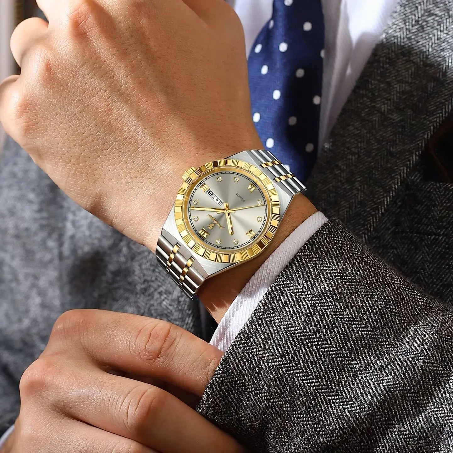 Edelstahl Armbanduhr "Orologio In Acciaio Inossidabile no.422" - PITANI