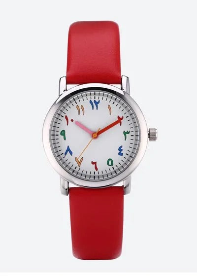 Armbanduhr in bunter Arabischer Schrift "Guarda Sport Casual per Ragazzi no.3081" - PITANI