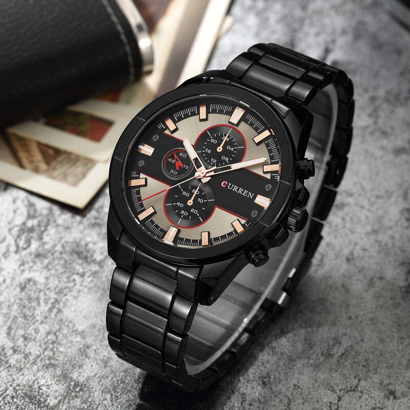 Edelstahl Armbanduhr "Uomo Casuale no.404" - PITANI