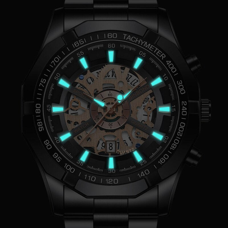 Edelstahl Armbanduhr "Belle Vuoto no.413" - PITANI