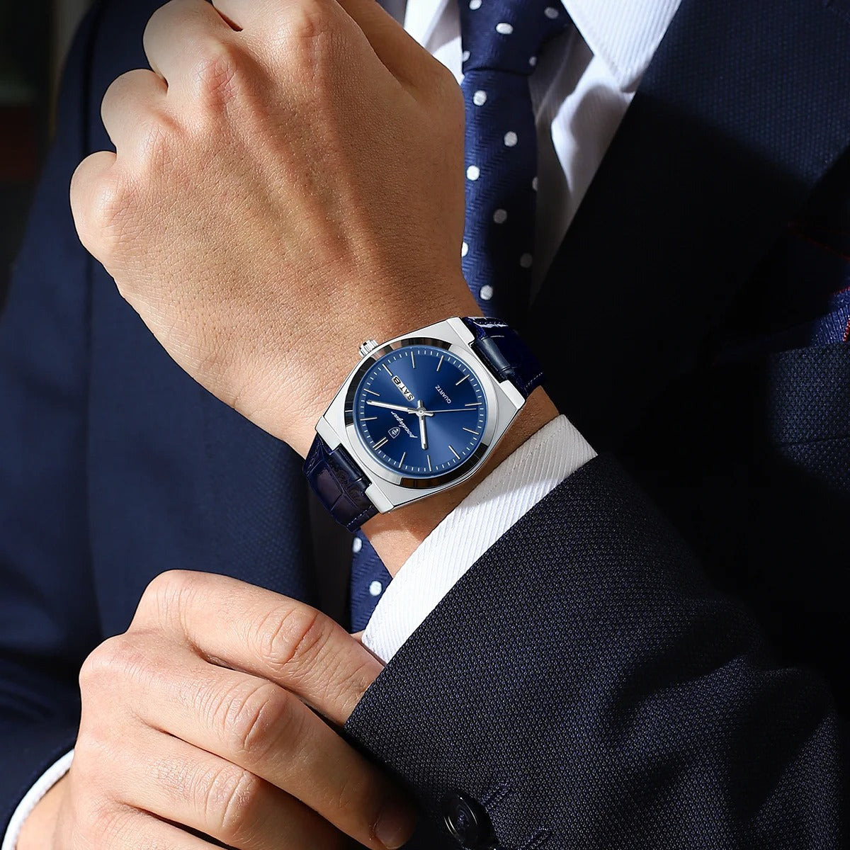 Leder Armbanduhr "Orologio Da Polso Militare All'aperto no.412" - PITANI