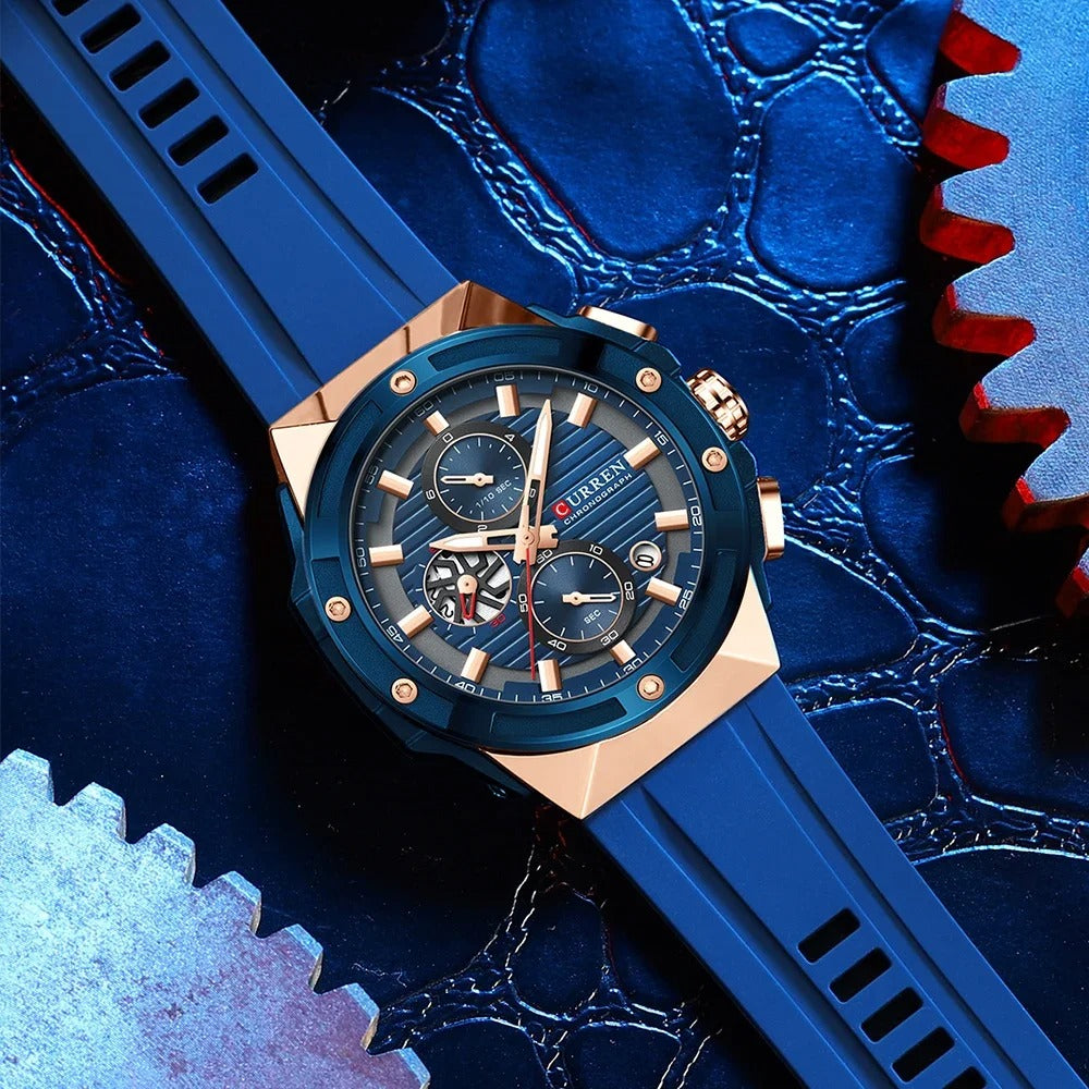 Silikonband Armbanduhr "Orologio Sportivo Multifunzionale no.417" - PITANI