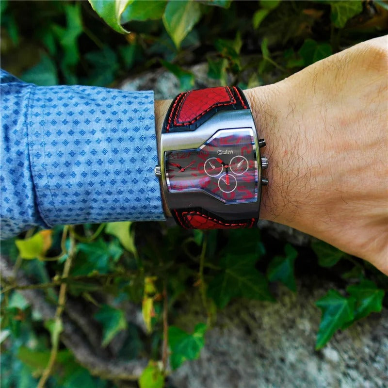 Leder Armbanduhr "All'aperto no.816" - PITANI