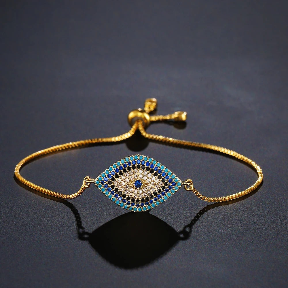 Edelstahl/Stoff Armband "Turco Alla Moda no.556" - PITANI