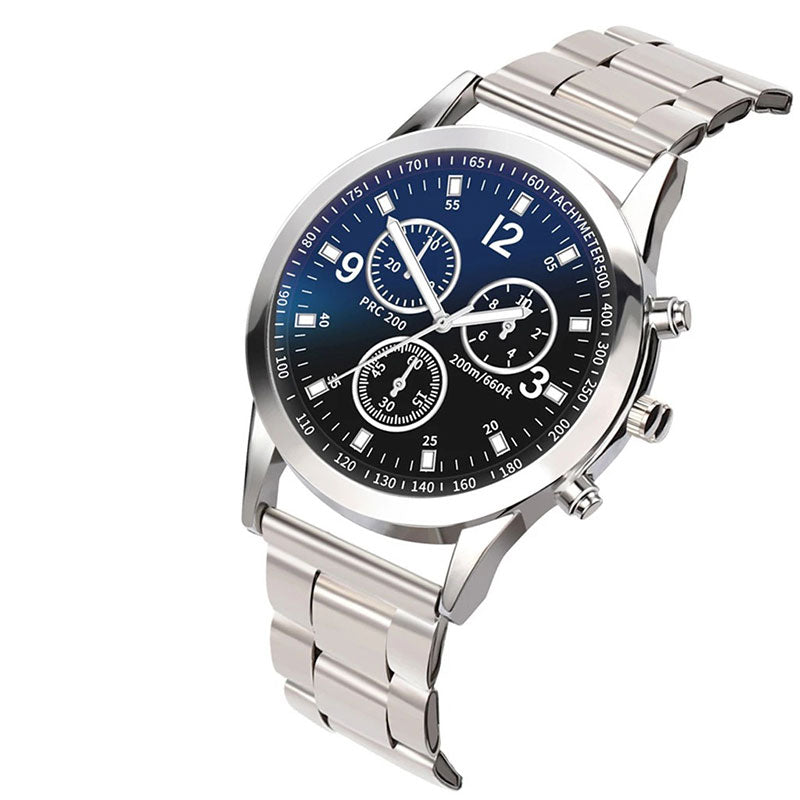 Edelstahl Armbanduhr "Tre Occhi no.400" - PITANI