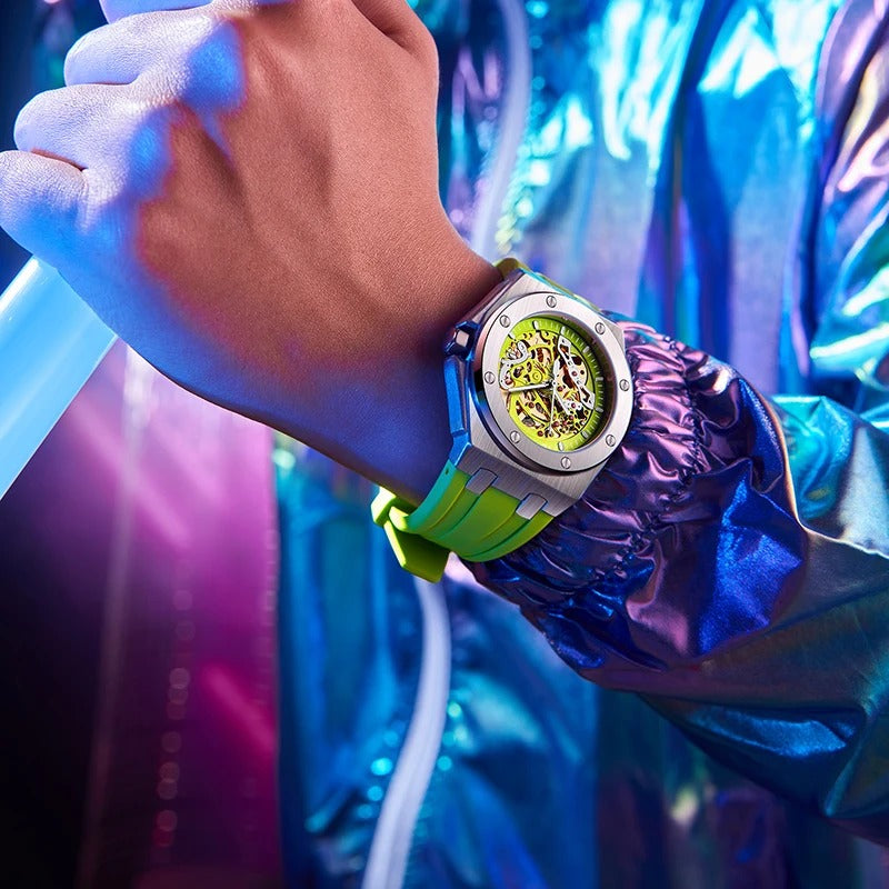 Automatik Silikon Armbanduhr "Lusare no.142" - PITANI