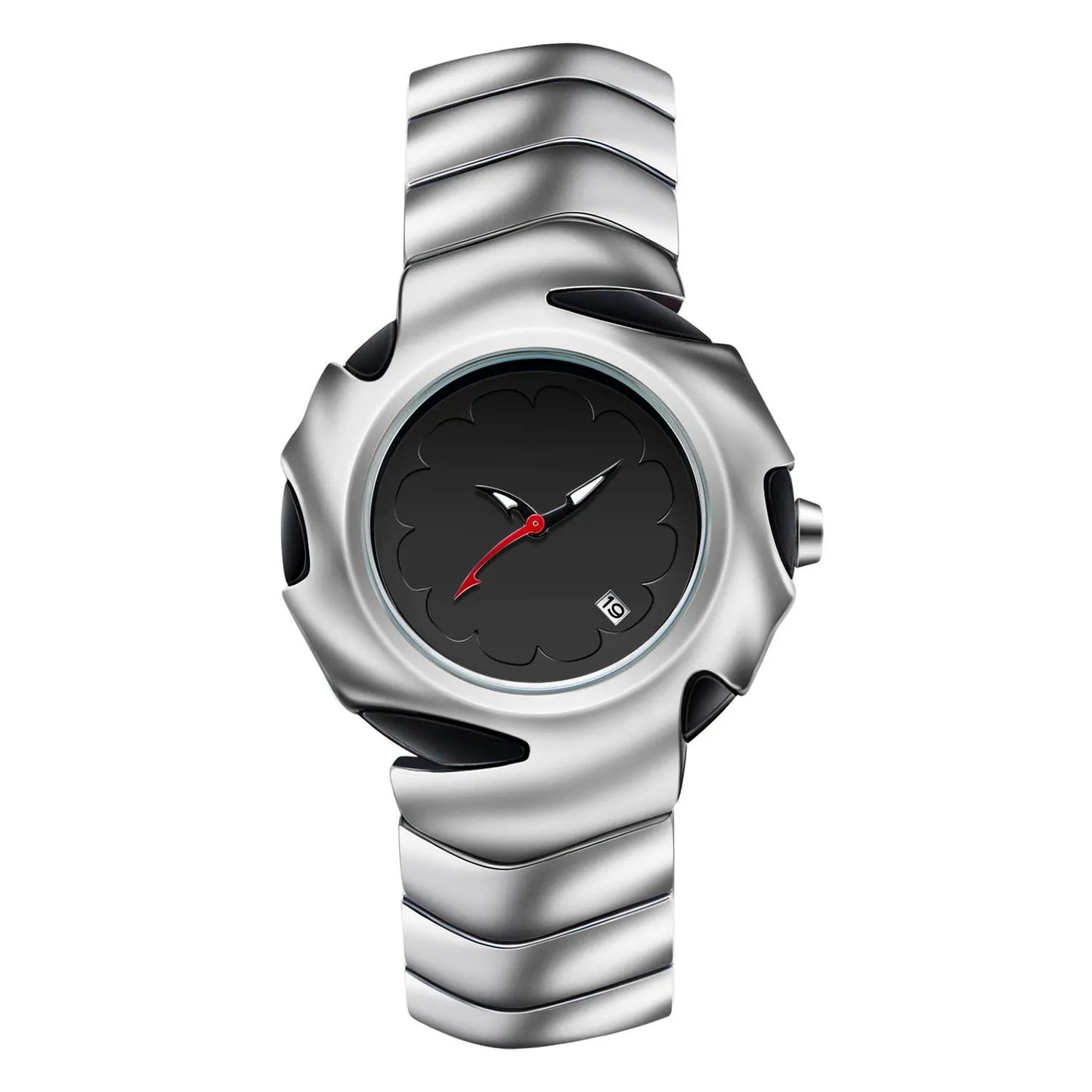Edelstahl Sägenoptik Armbanduhr "Orologio Orologio Impermeabile no.420" - PITANI