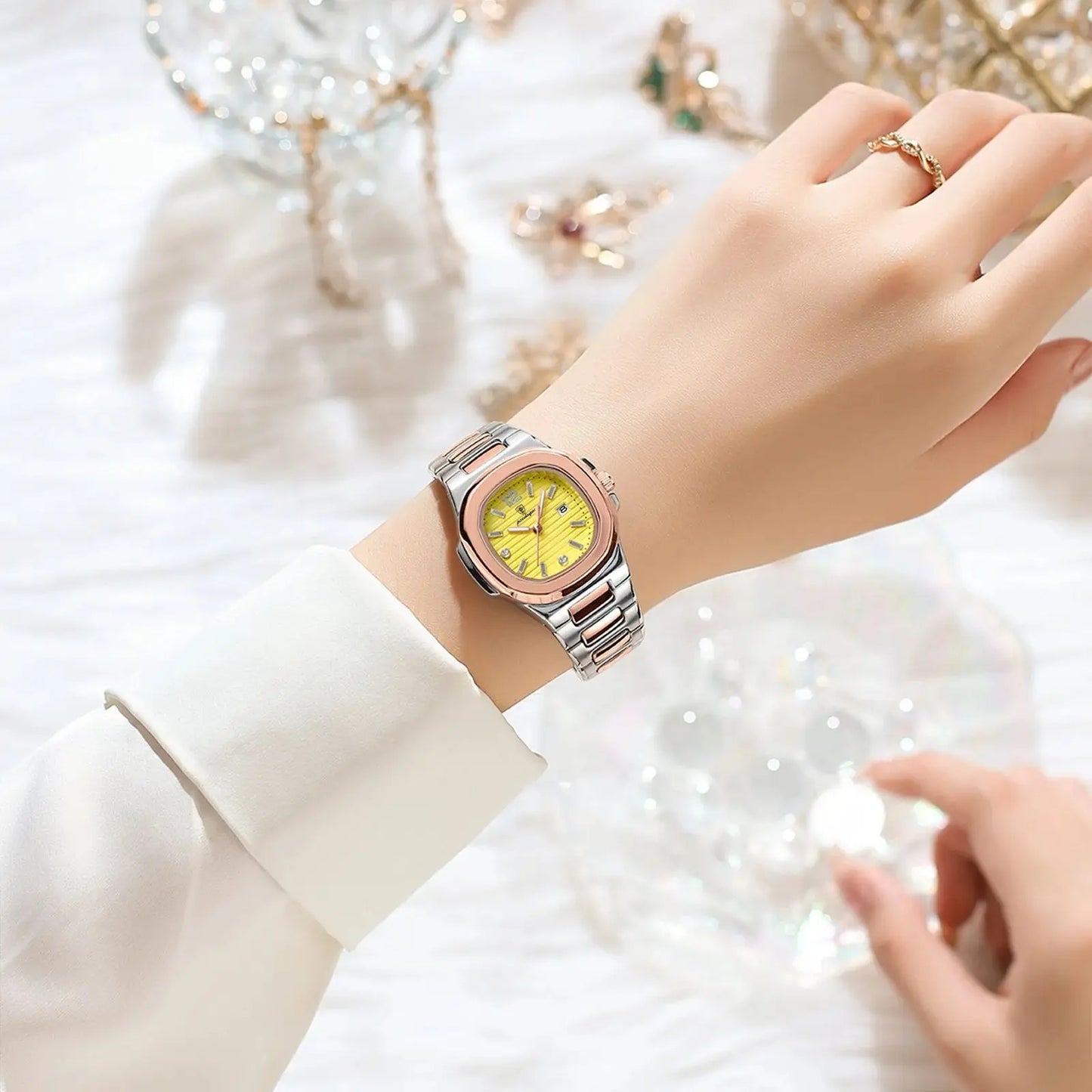 Edelstahl Armbanduhr "Orologio Da Donna Per Donna no.3086" - PITANI