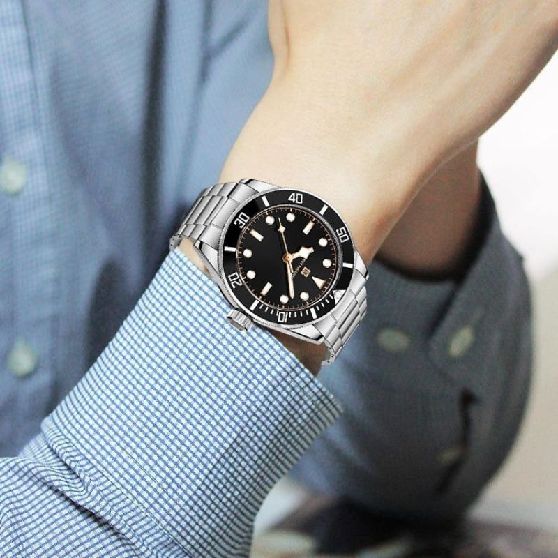 Edelstahl Armbanduhr "Orologio di Semplice no.379" - PITANI