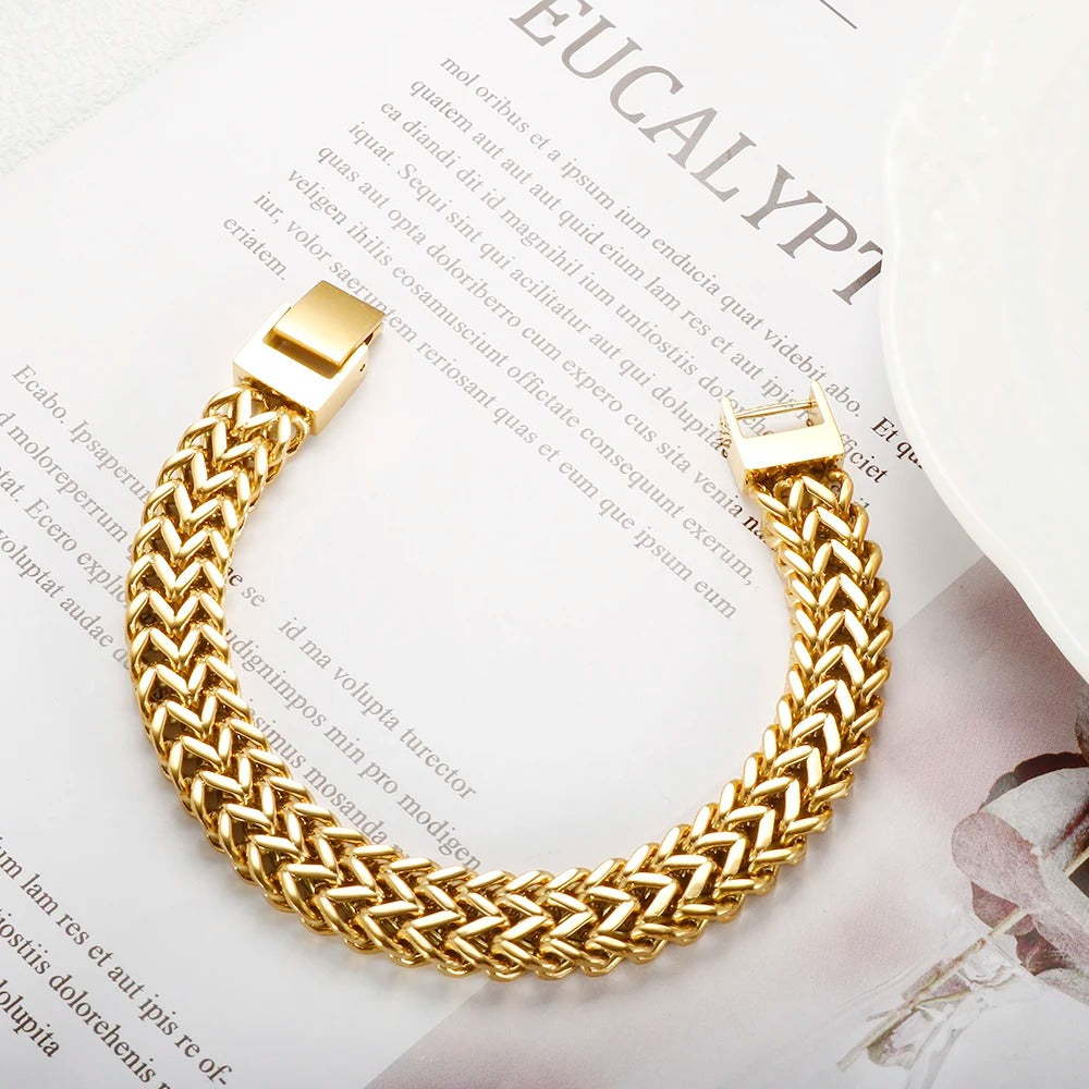 Edelstahl Armband "Oro Pesante e Massiccio no.534" - PITANI