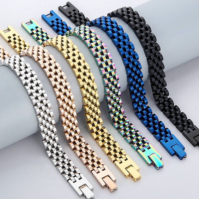 Edelstahl Armband "Placcato Oro no.244" - PITANI