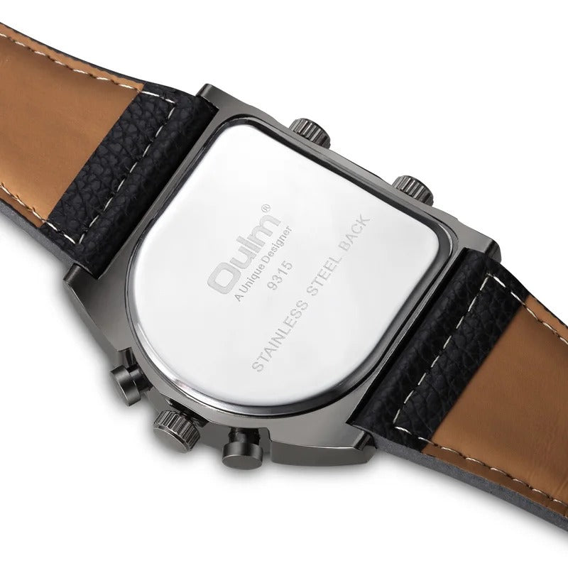Edelstahl Armbanduhr "Guarda Maschio 3 Volte no.453" - PITANI