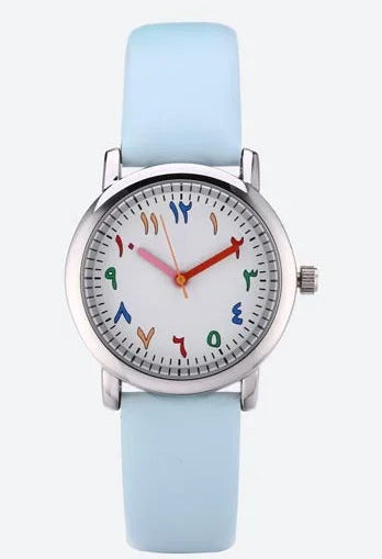 Armbanduhr in bunter Arabischer Schrift "Guarda Sport Casual per Ragazzi no.3081" - PITANI