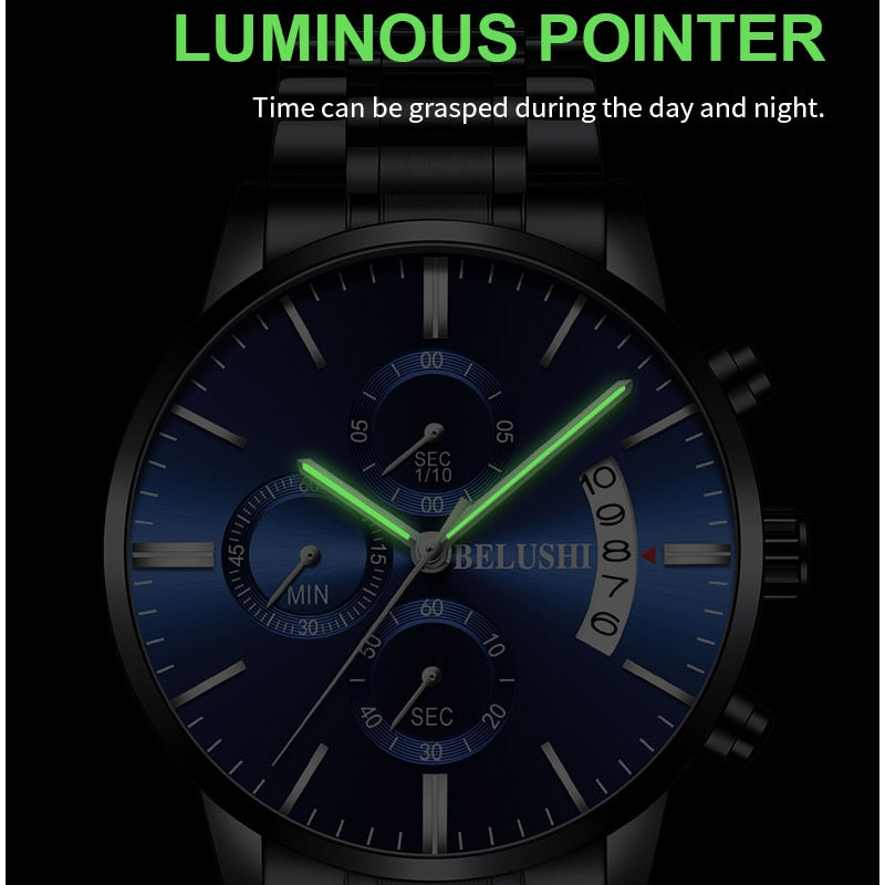 Edelstahl Armbanduhr "no.380" - PITANI